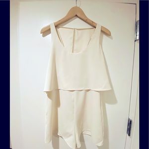 Zara white romper